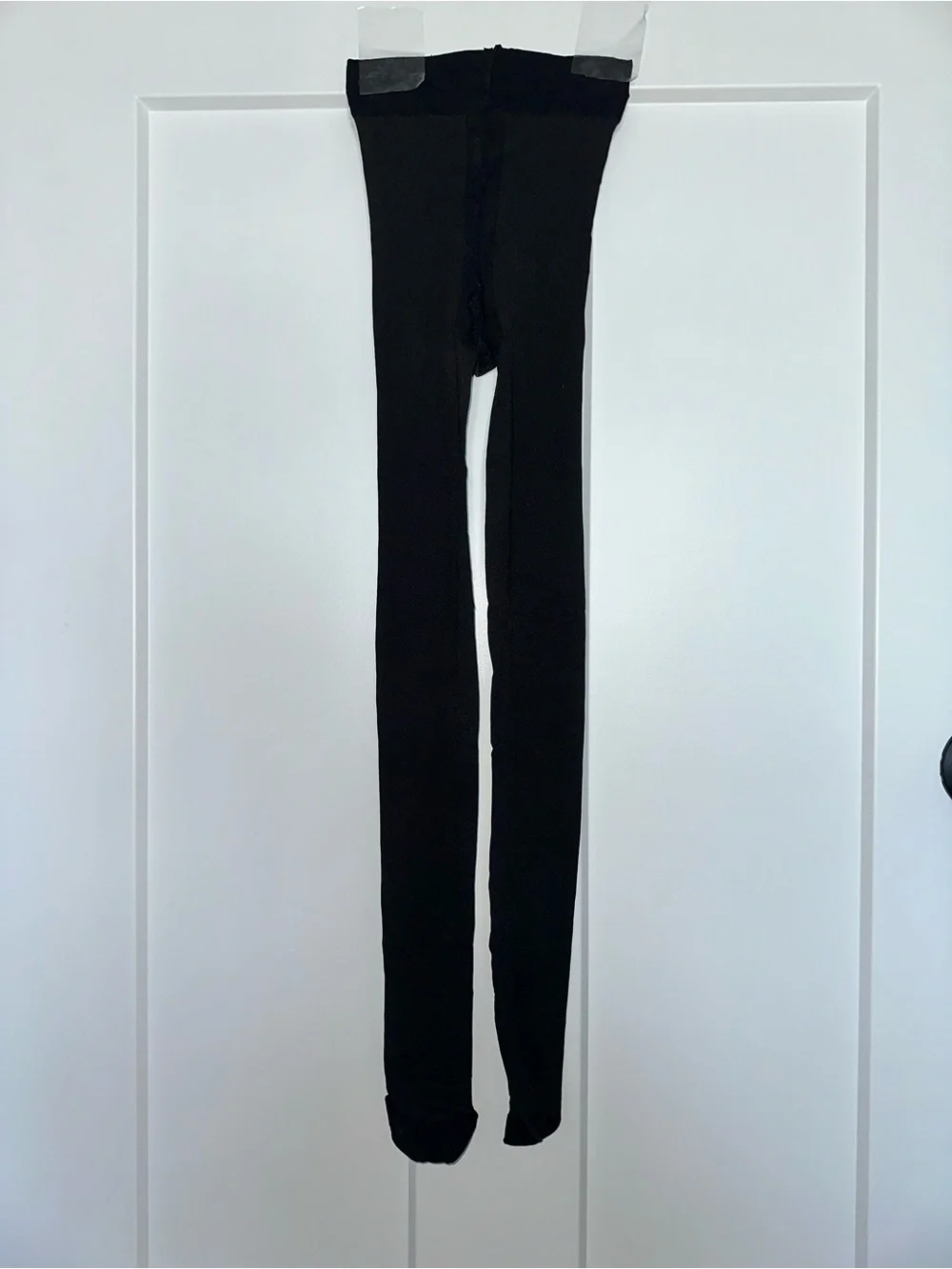 Black Women's Pantyhose- Classic Slim Fit